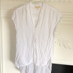 Cloth and stone white top